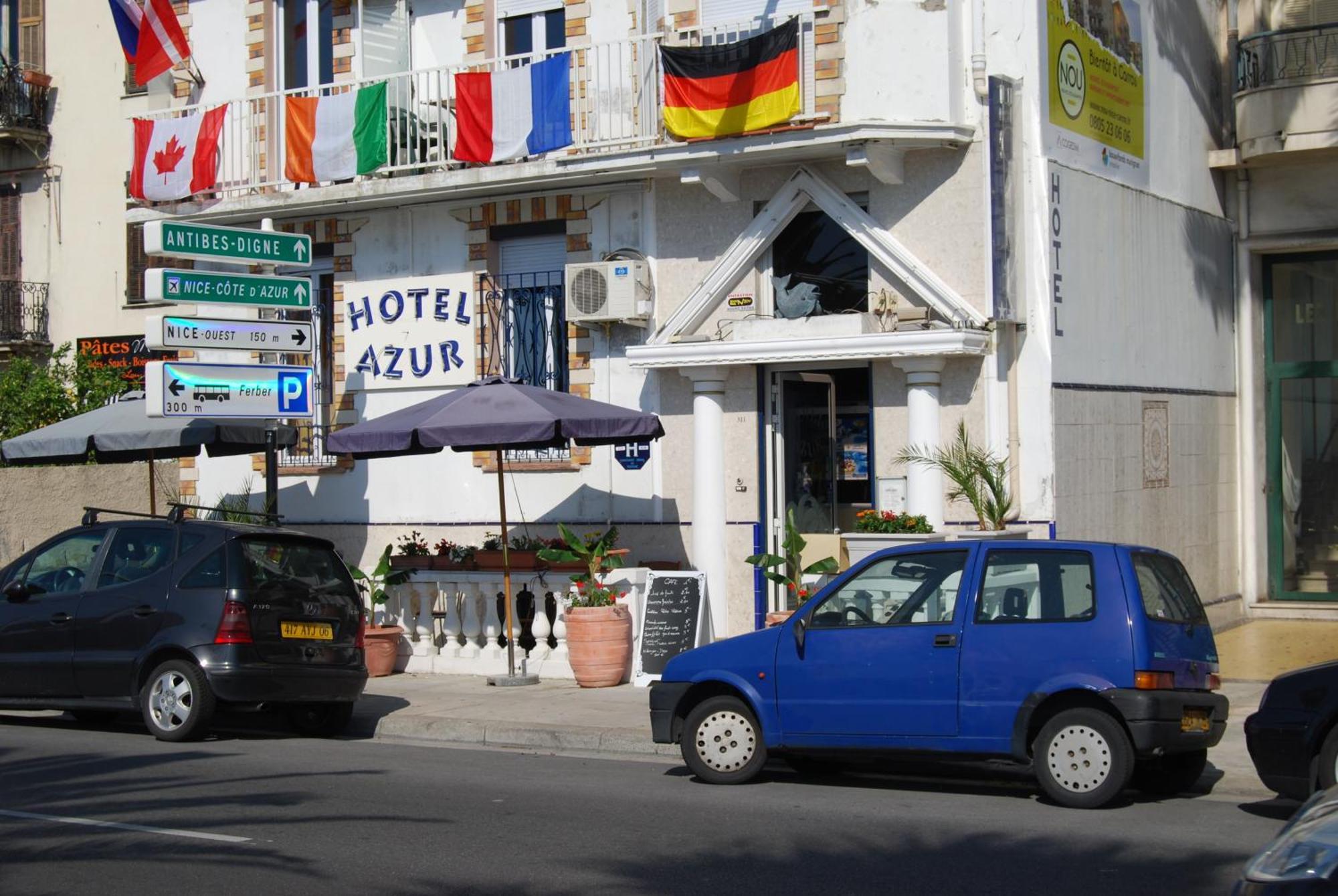 Hôtel Azur Nizza Kültér fotó