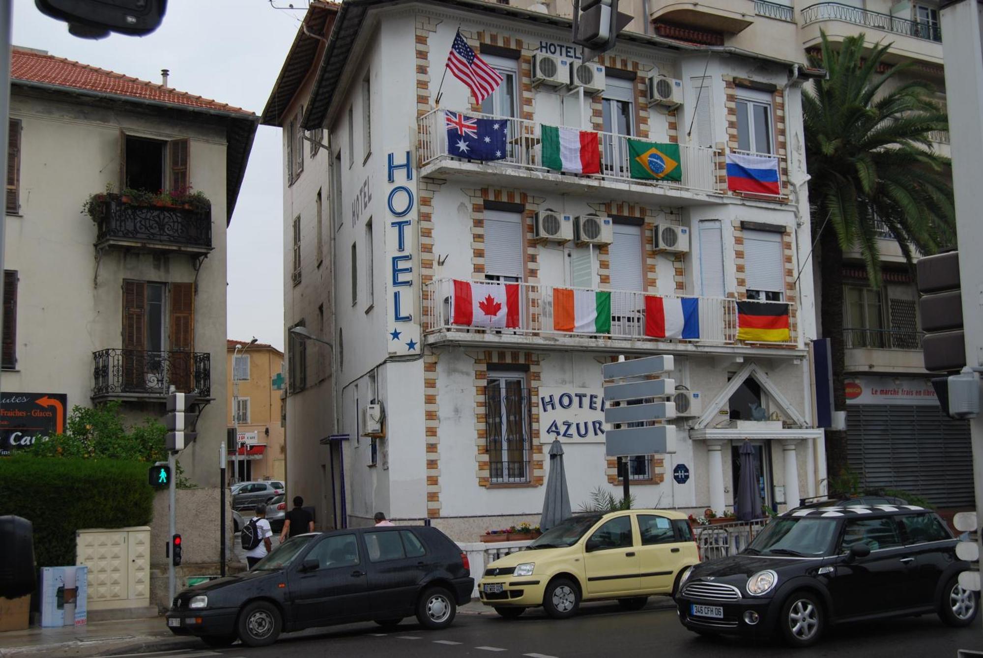 Hôtel Azur Nizza Kültér fotó